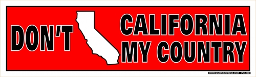 DON'T (CALIFORNIA) MY (USA)