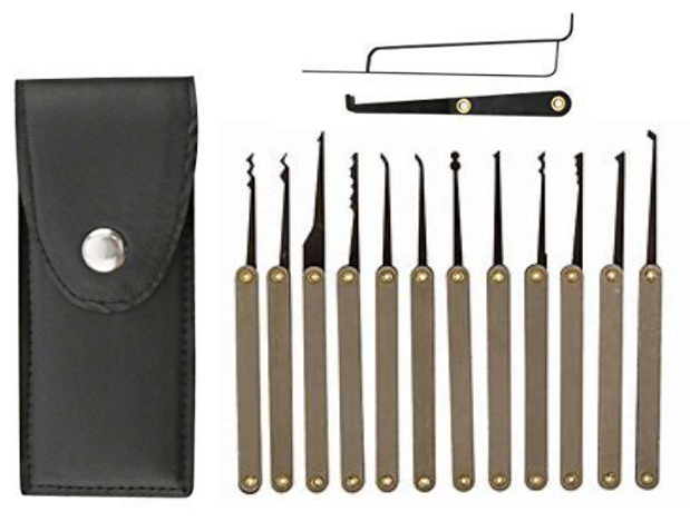 15 Piece Lock Pick Set