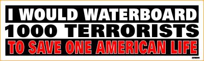 I Would Waterboard 1000 Terrorists To Save One American Life