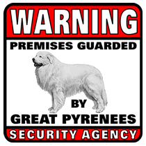 Great Pyrenees Security Agency