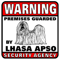 Lhasa Apso Security Agency