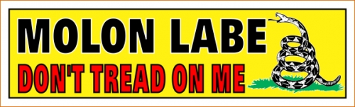 Molon Labe - Don't Tread on Me
