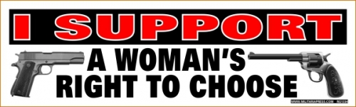 I Support A Woman's Right To Choose