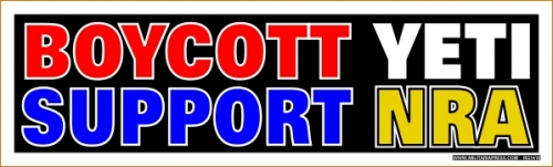 Boycott YETI - Support NRA