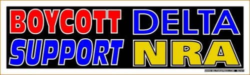 Boycott DELTA - Support NRA