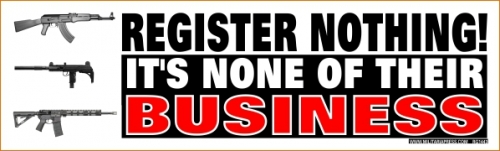 Register Nothing It's None Of Their Business