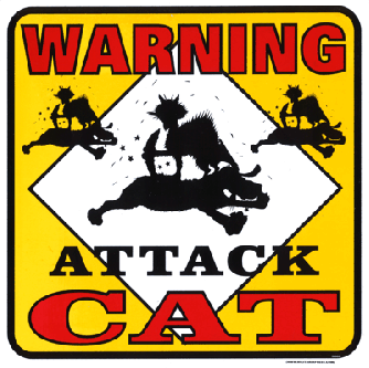 Warning - Attack Cat