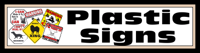 Plastic Signs